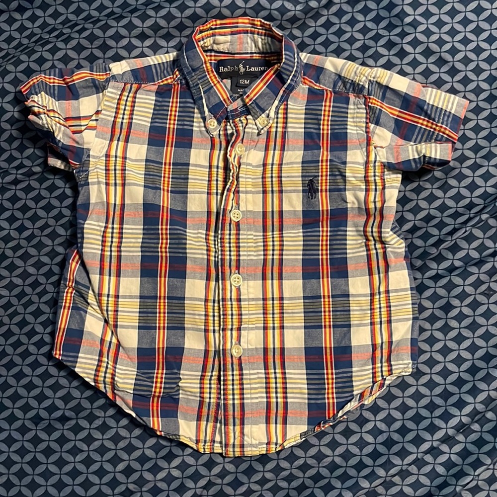 Ralph Lauren 12month old button down